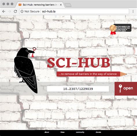 sci hub official website